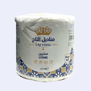 مناديل التاج 100متر