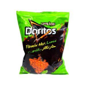 شبسي دوريتوس كبير بنكهة حار بالليمون 100 جم