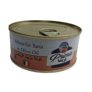 تونة قطع ايطاليا يلوفين زيت زيتون ابيض بريما 160 جم